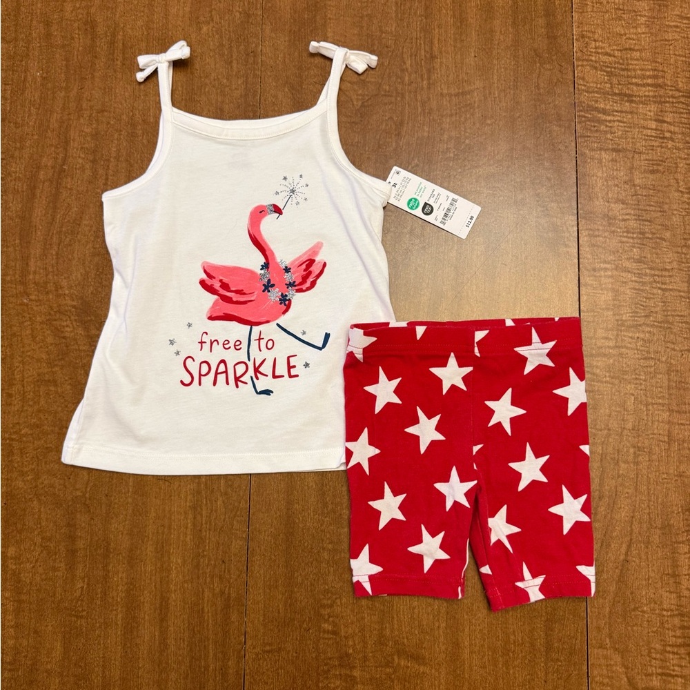 Carter's Girls 3T July 4th set